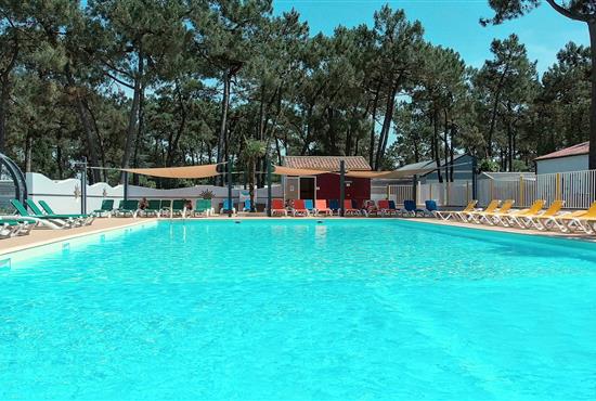 Playa con piscina climatizada en el camping La Siesta en La Faute sur Mer - Campsite La Siesta | La Faute sur Mer