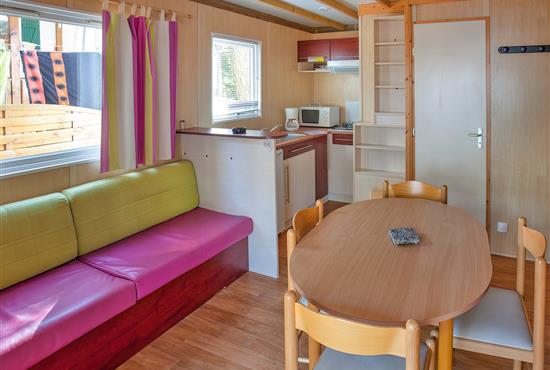 dining room, living room, kitchen - Campsite La Siesta | La Faute sur Mer