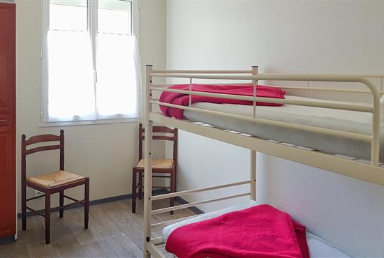 bedroom with 1 bunk bed - Campsite La Siesta | La Faute sur Mer