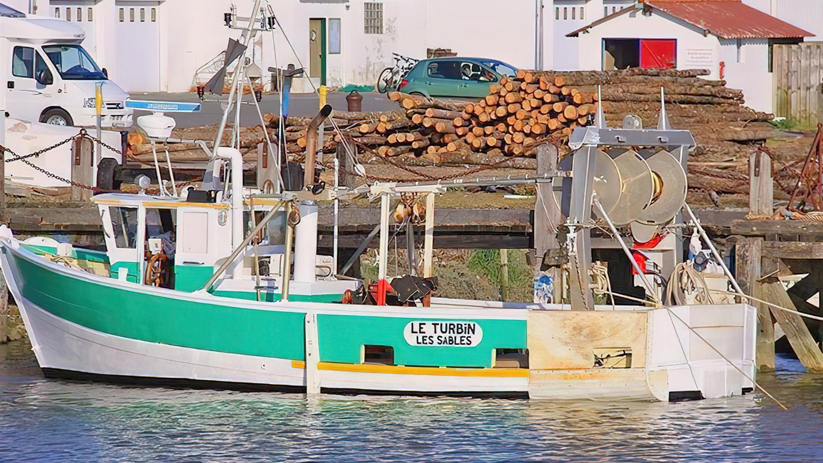 Barco pesquero desde el puerto de L'Aiguillon - Camping La Siesta | La Faute sur Mer