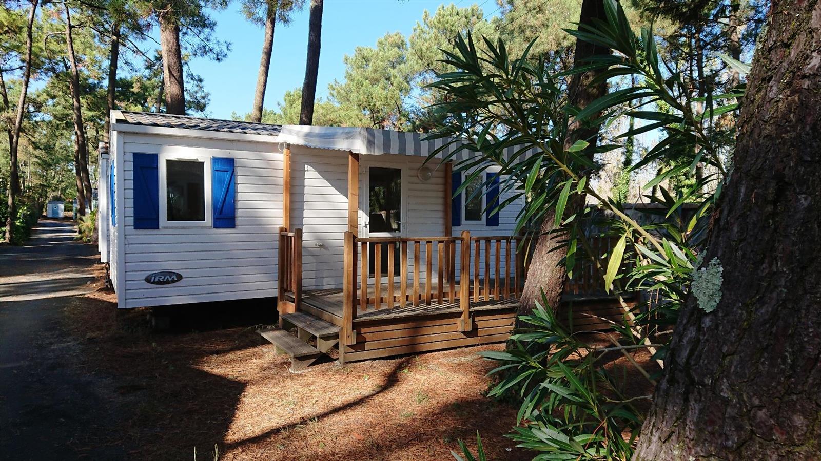 Exterior Mobile home Eco - Camping La Siesta | La Faute sur Mer