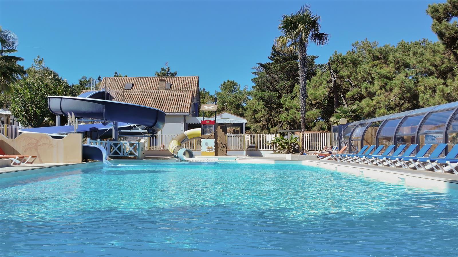 Camping la Siesta, camping de 4 estrellas con espacio acuático, alquiler de parcelas, mobil-homes, chalés, apartamentos, venta de mobil-homes en La Faute sur Mer en Vendée - Camping La Siesta | La Faute sur Mer