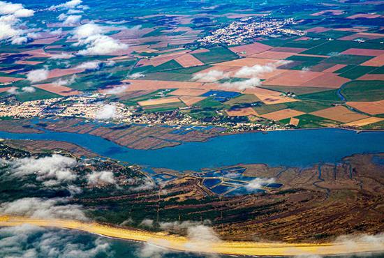 Vista aérea de L'aiguillon sur mer - Camping La Siesta | La Faute sur Mer